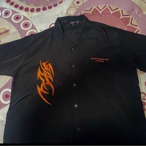 Harley Davidson 4xl camp shirt
